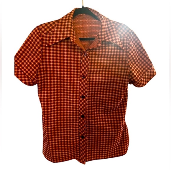 Vintage button up Top - Picture 1 of 5